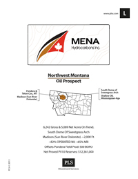 NORTHWEST MONTANA OIL PROSPECT